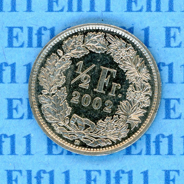 CHF___0.50 2002 ss-vz 50 Rappen (Gebraucht) in Widnau für CHF 4 – mit ...