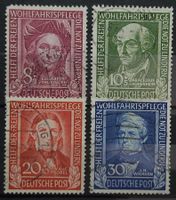 Helfer der Mensch Mi-Nr.117-120 gestempelt 170 Fr