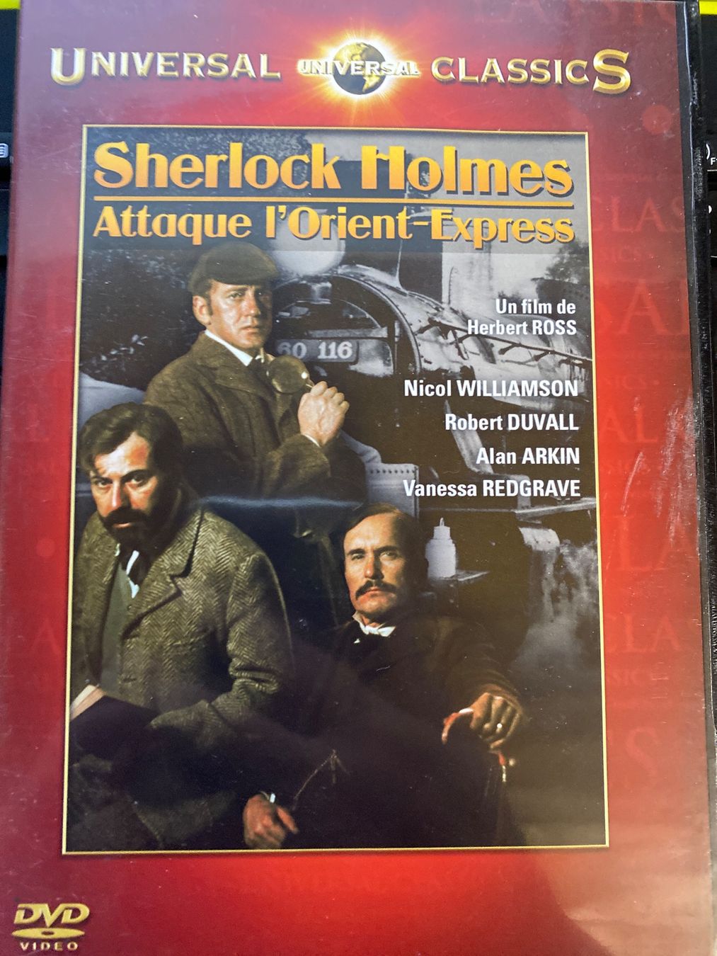 Tutti i DVDs: DVD Sherlock Holmes Attaque l'Orient Express – Usato da Le Brassus venduto da cinema13