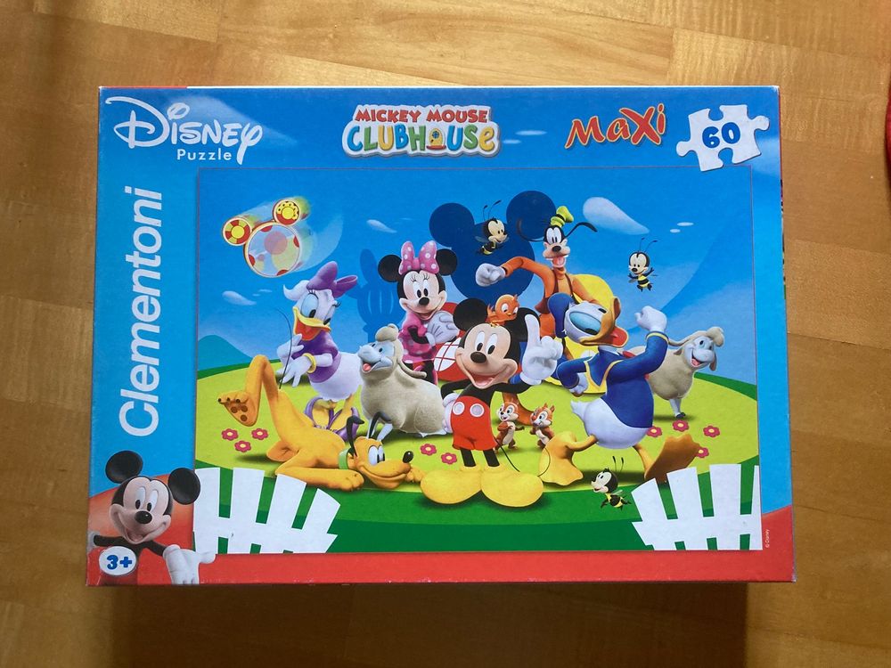 DISNEY Puzzle Maxi 60 Teile von Clementoni w. NEU (Neu (gemäss ...