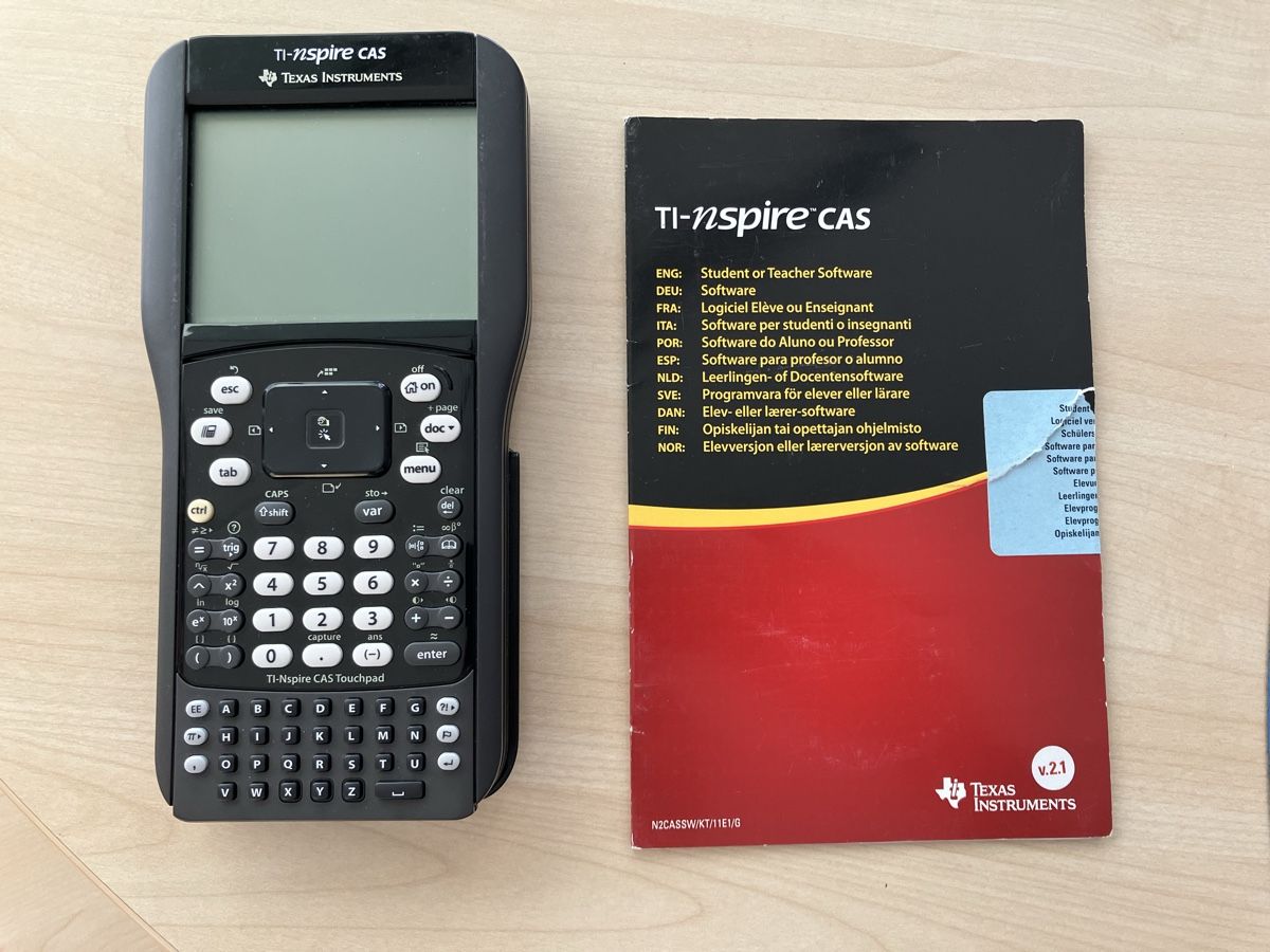 Texas Instruments Calcolatrici tascabili: Texas TI - nspire CAS – Usato da Wattwil venduto da Frosch046