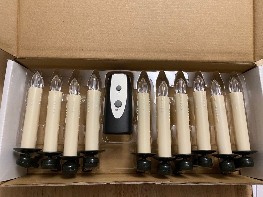 Bougie pour sapin de noël à batteries Kaufen auf Ricardo