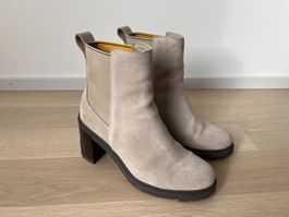 Tommy Hilfiger Chelsea Stiefeletten beige Wildleder Gr. 37