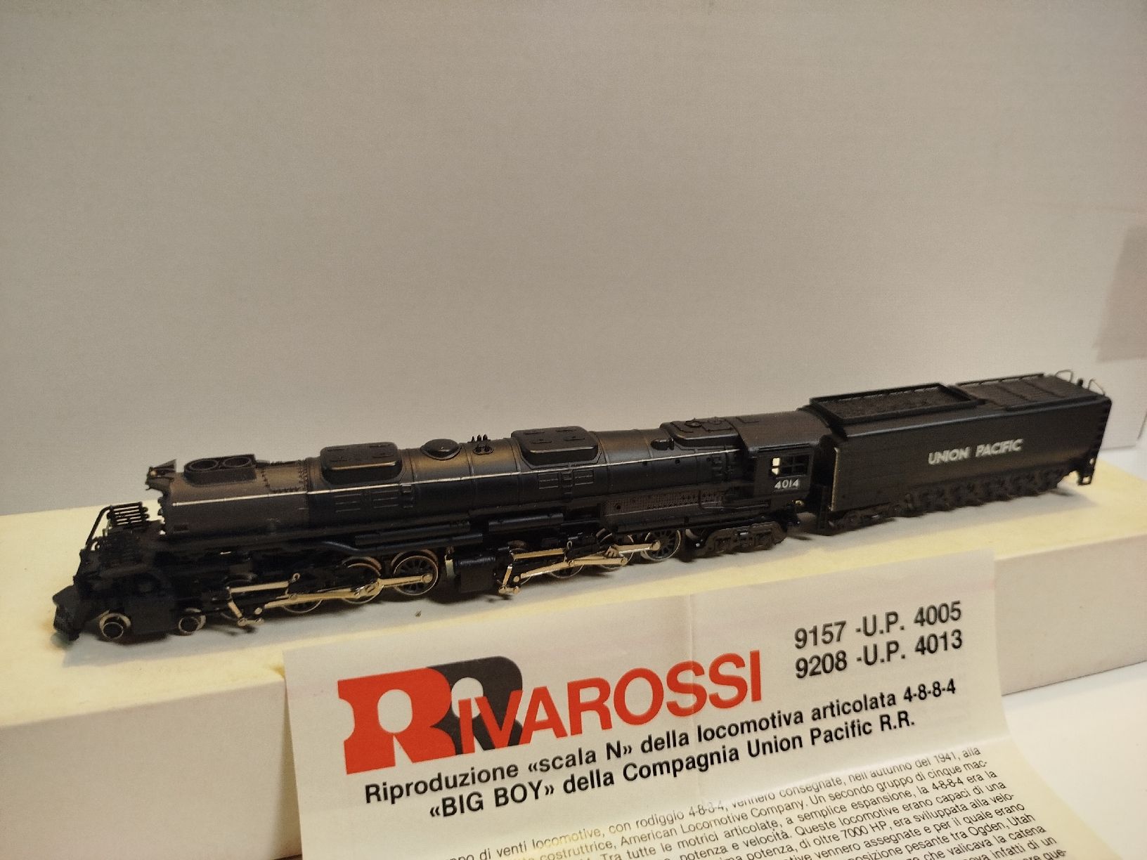 Modellini di ferrovie: Big Boy Rivarossi spur N – Nuovo (secondo la descrizione) da Laconnex venduto da Alarman