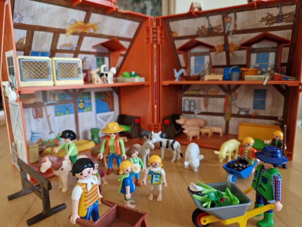 Playmobil Bauernhof zum Mitnehmen | Kaufen auf Ricardo