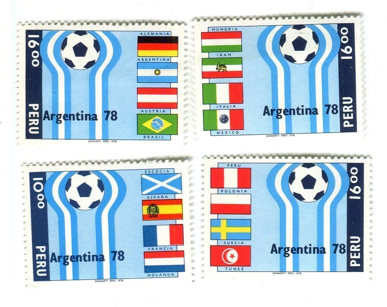 Alle Briefmarken: Briefmarken "Fussball". Peru. – Neu und originalverpackt aus Basel von Butsch5