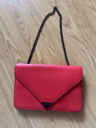 Schultertasche Mango rot