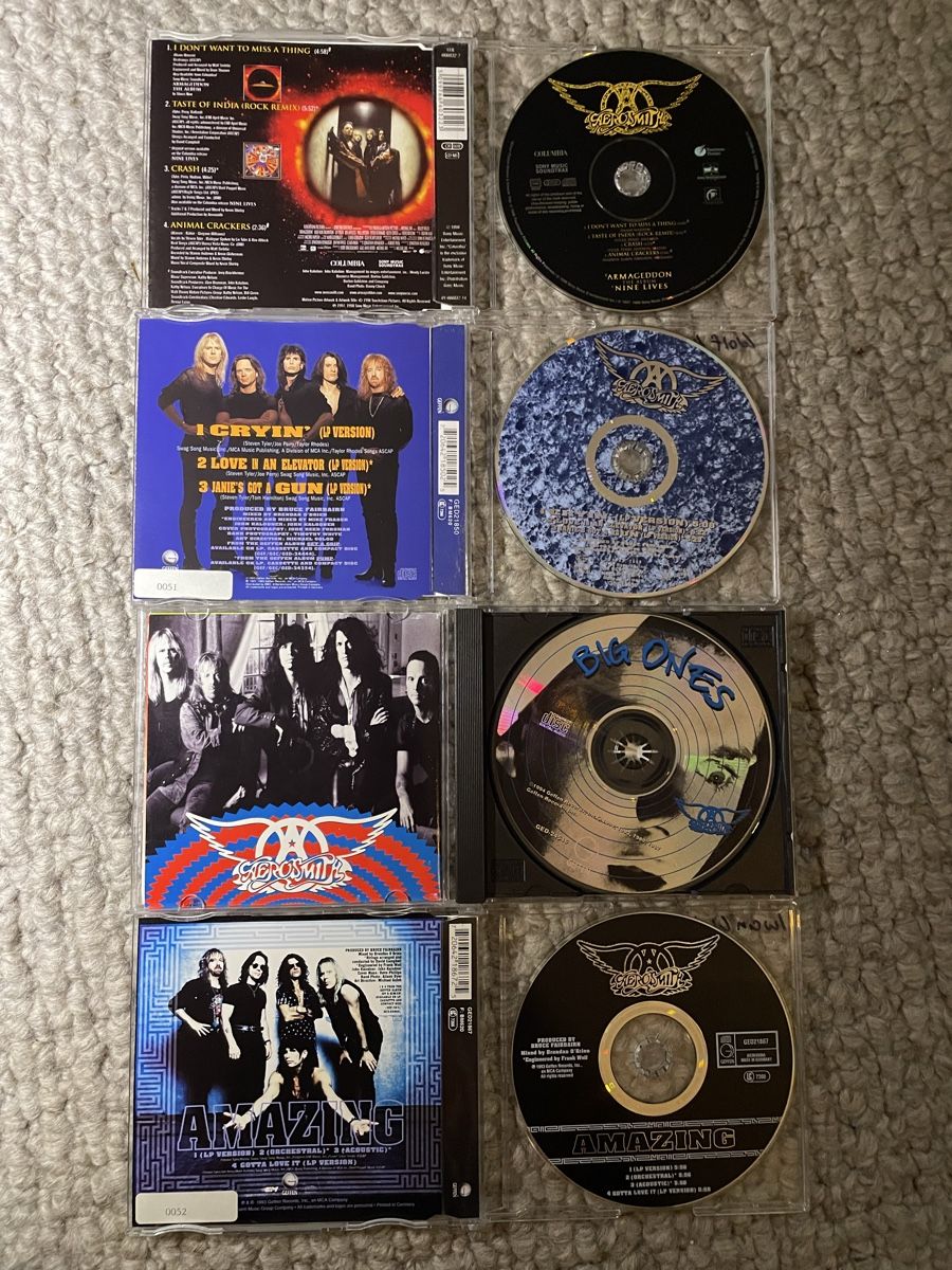 CDs: 4x Aerosmith – Gebraucht aus Reinach AG von trigger7811 1