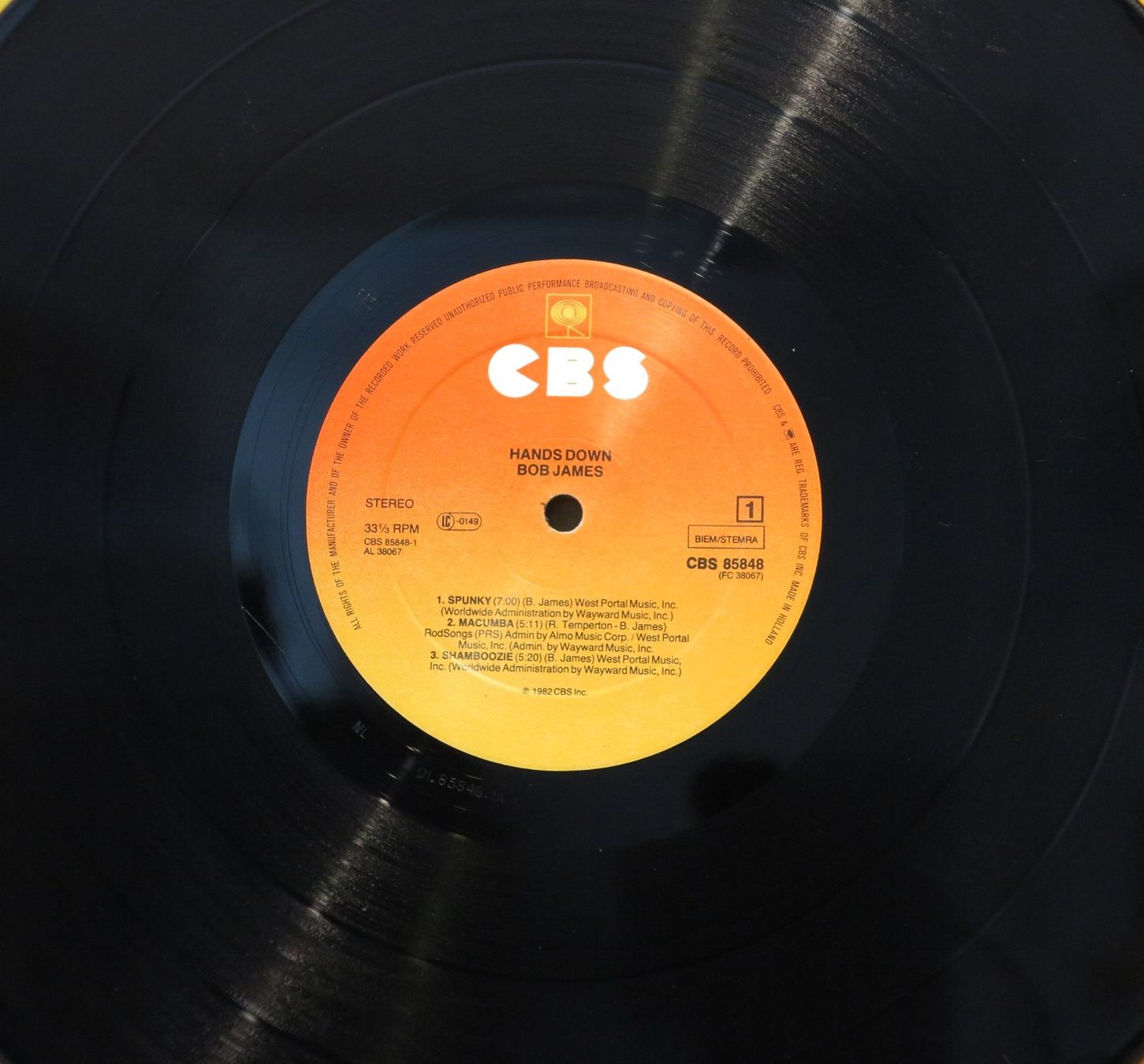 Vinyles: Bob James - Hands Down / LP – D'occasion à Zürich par Naim60 3
