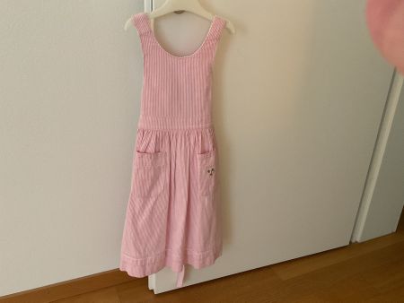 Süesses Sommerkleidli ab 4 Jahren, Rose gestr., Top Zustand