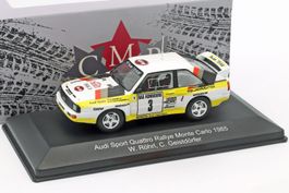 Audi Sport Quattro #3 Rally Monte Carlo 1985 W. Röhrl /