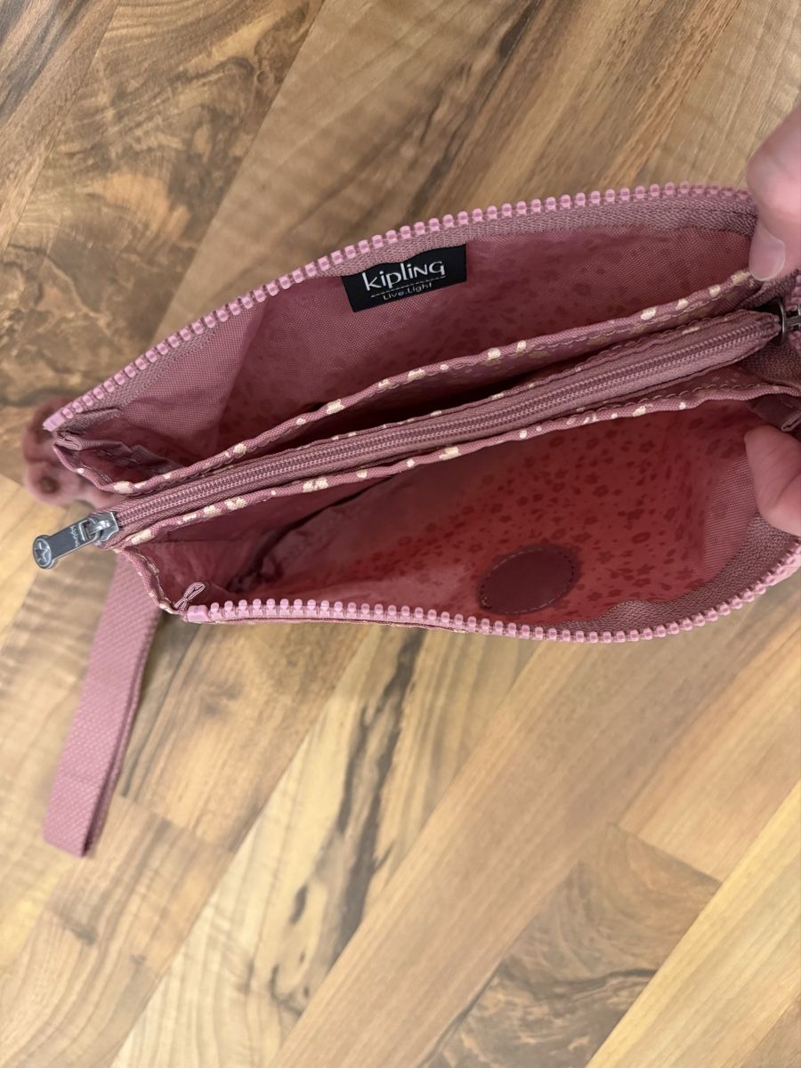 Kipling Trousses de maquillage: Kipling Necessaire mit Blumenmuster und Anhänger rosa – Neuf (Voir description) à Udligenswil par mp9_f7jr 4