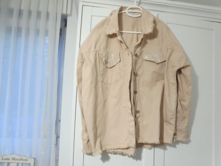 lockere Damen Jeans Jacke /Gr. 44