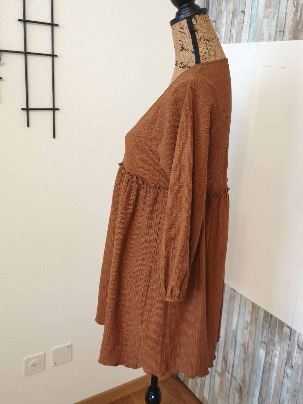 Pull&Bear Vestiti: Kleid PULL&BEAR braun Grösse XS neuwertig – Nuovo (secondo la descrizione) da KRIENS venduto da Franzy_Blond10 1