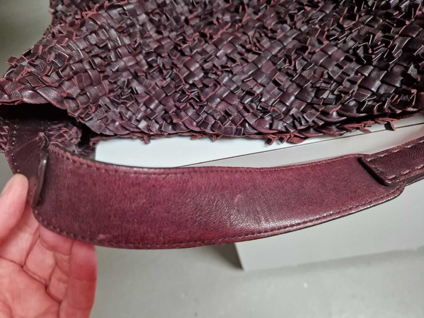 Borse da donna: geflochtene Falorni Tasche – Usato da Boppelsen venduto da ullichen 4
