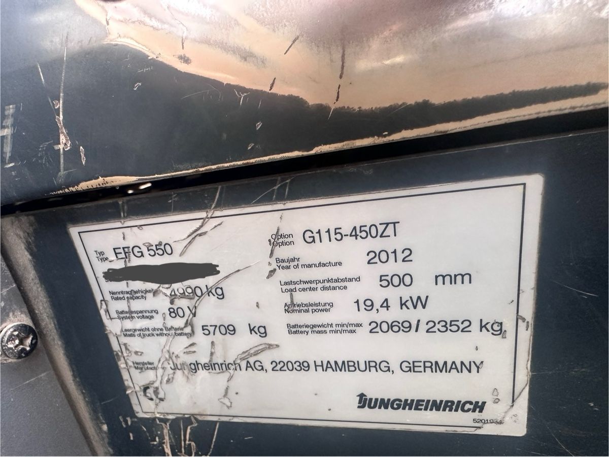 Jungheinrich Carrelli elevatori e a forche: Elektro stapler Jungheinrich – Usato da lyssach venduto da brax2019 4