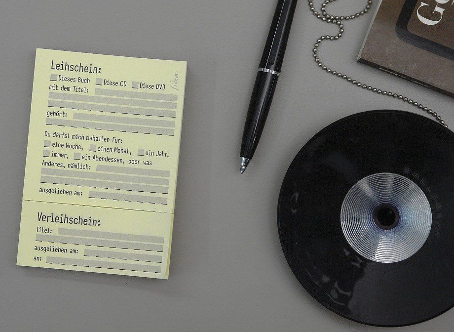 Aufkleber: Leihscheine als Post-its OVP – Neu und originalverpackt aus Meinisberg von Steiner31 2