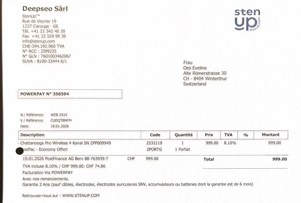 Appareils médicaux: Neuwertiges StenUp Gerät – D'occasion à Winterthur par LeleOes 4