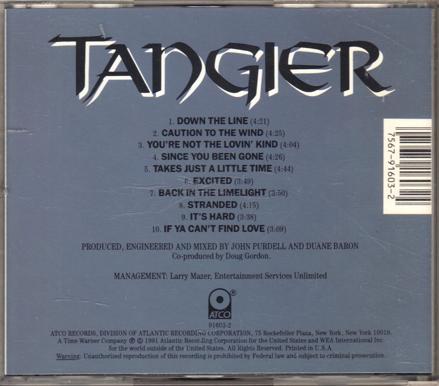 CDs: Tangier – Stranded – Neuf (Voir description) à Boussens par catfood01 1