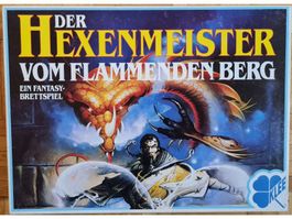 Brettspiel "Der Hexenmeister vom flammenden Berg"