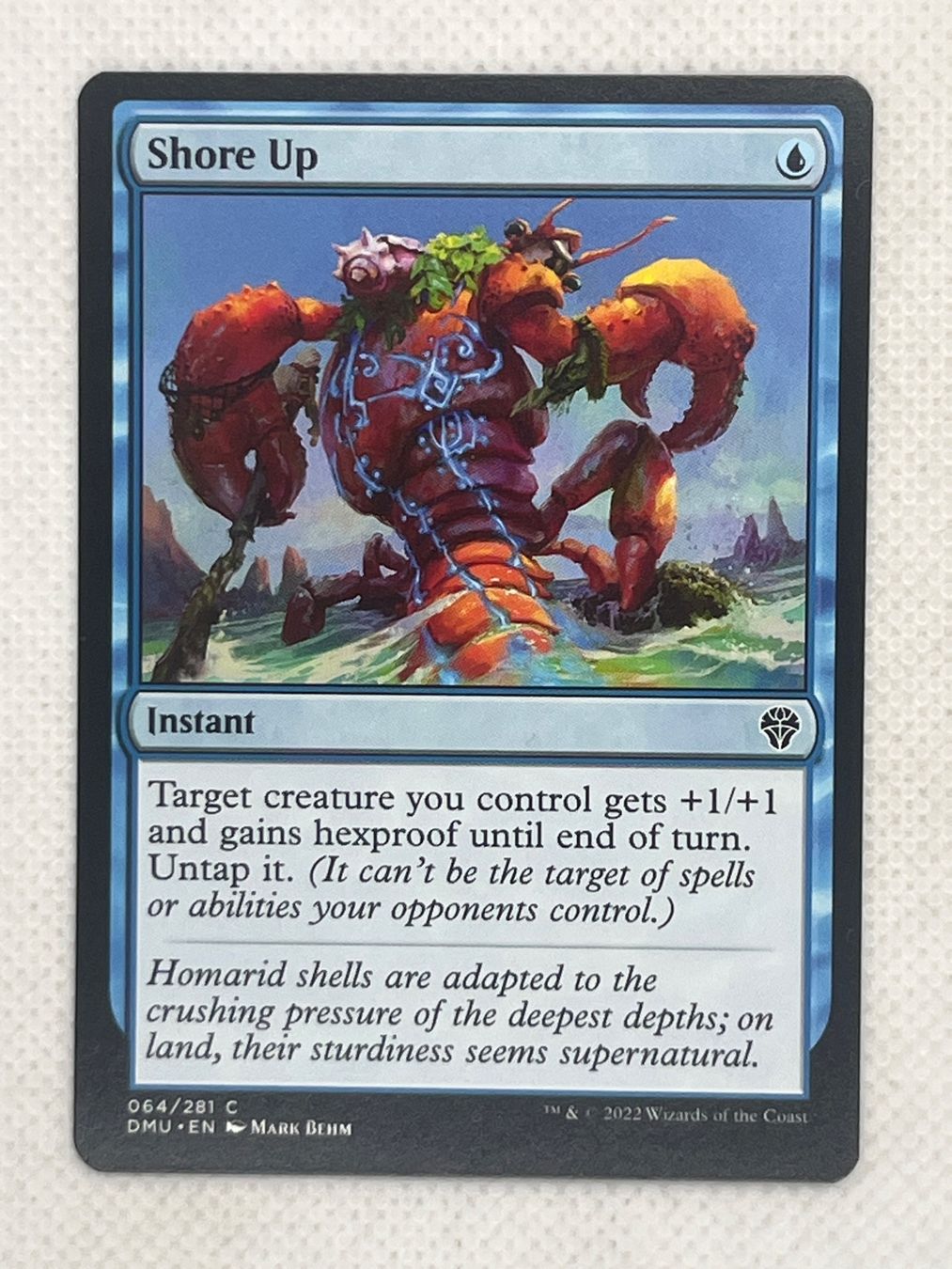 Magic The Gathering Sammelbilder & Trading cards: MTG Shore Up DMU 64 Common – Gebraucht aus Hinterkappelen von Kim1992