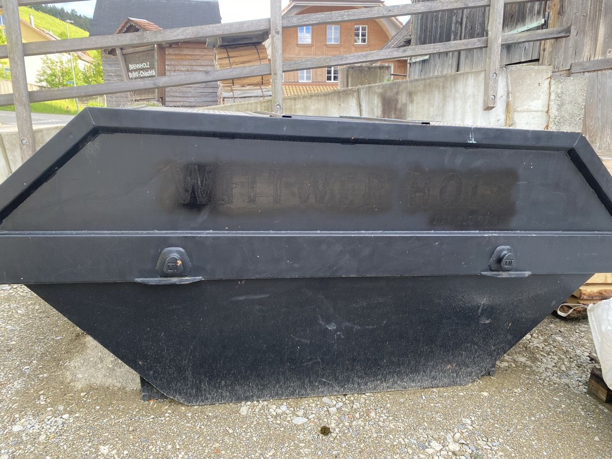 Contenitori edile: 6m3 Welaki Deckelmulde – Usato da Walkringen venduto da Chlepfschytt 2