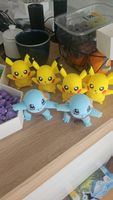 3D Druck Pokemon Pikachu Schiggy
