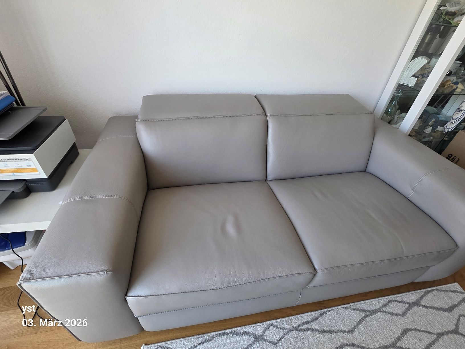Natuzzi Divani: 2er Leder Sofa von Natuzzi – Usato da Kloten venduto da funkgabel 1