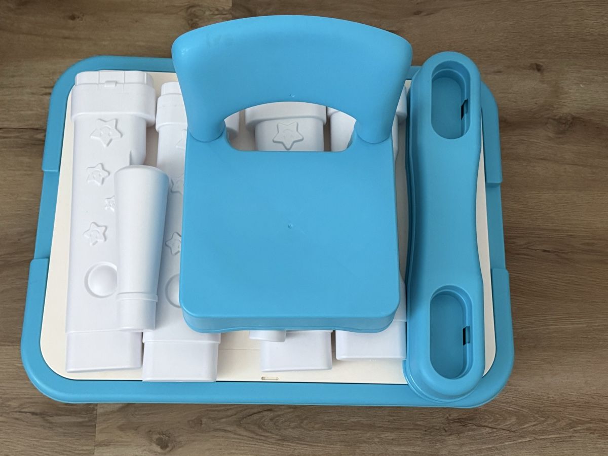 Set di tavolo e panche: Lego Kindertisch mit Stuhl, multifunktional – Usato da Diegten venduto da MLS_34 3