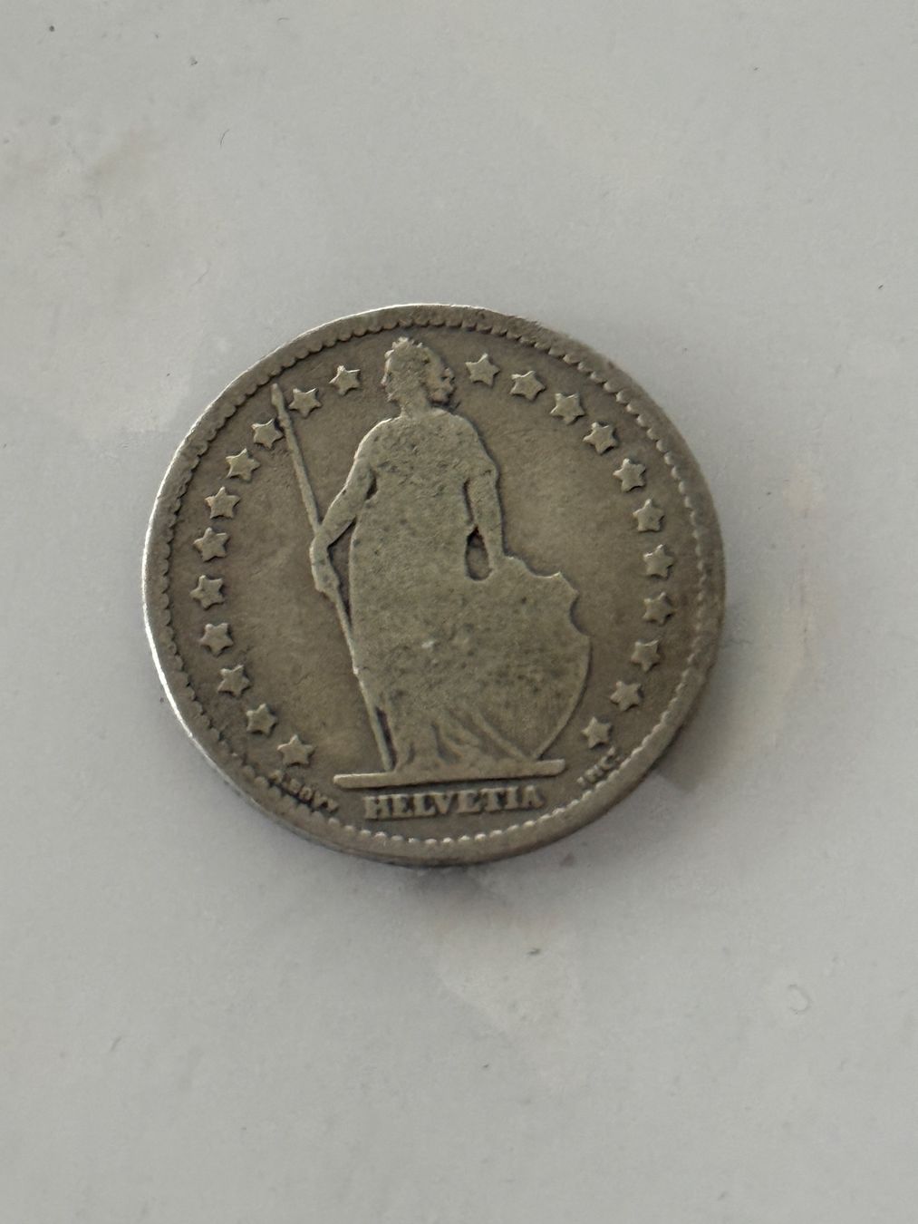 Tutti le monete: 1 Franken 1886  Rar – Usato da Wallisellen venduto da SWISS_SILVER1 1