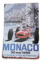 Grand Prix Monaco 1965 - Blechschild  (neu, OVP)