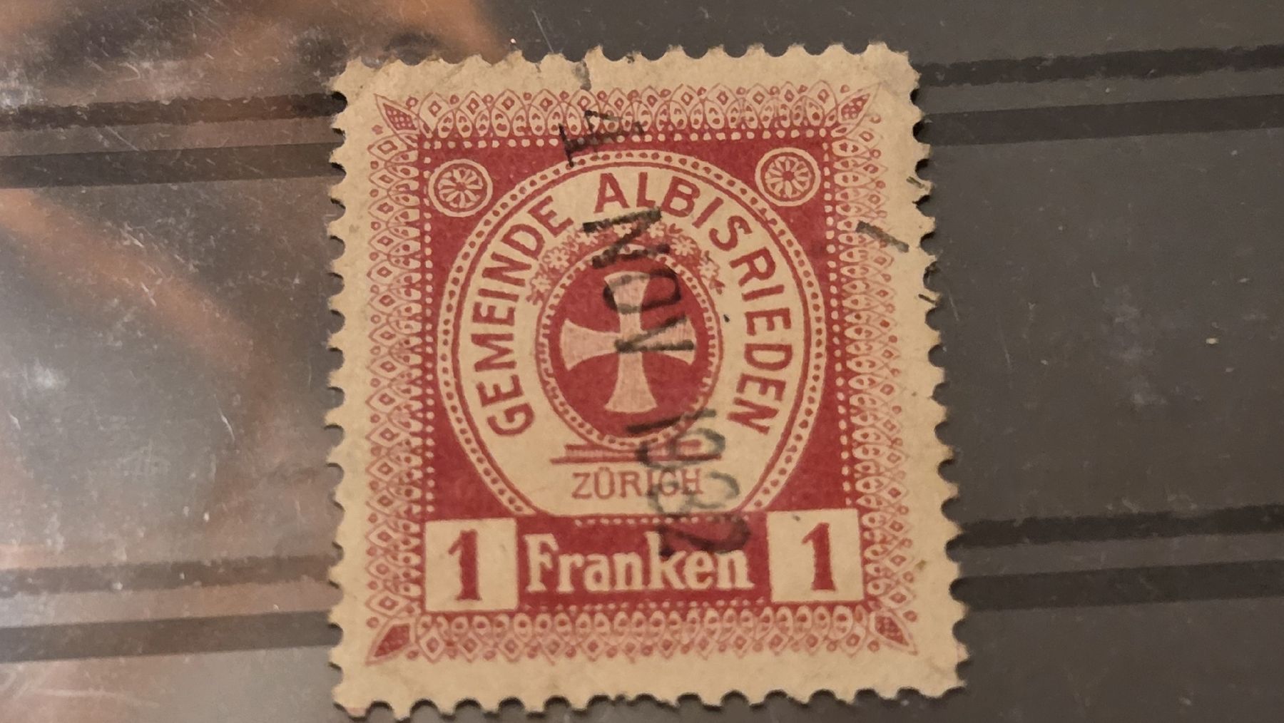 Tutti i francobolli: 1932 Gemeinde Marke Albisrieden – Usato da Arni AG venduto da Moth68
