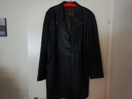 gepflegte Lederjacke