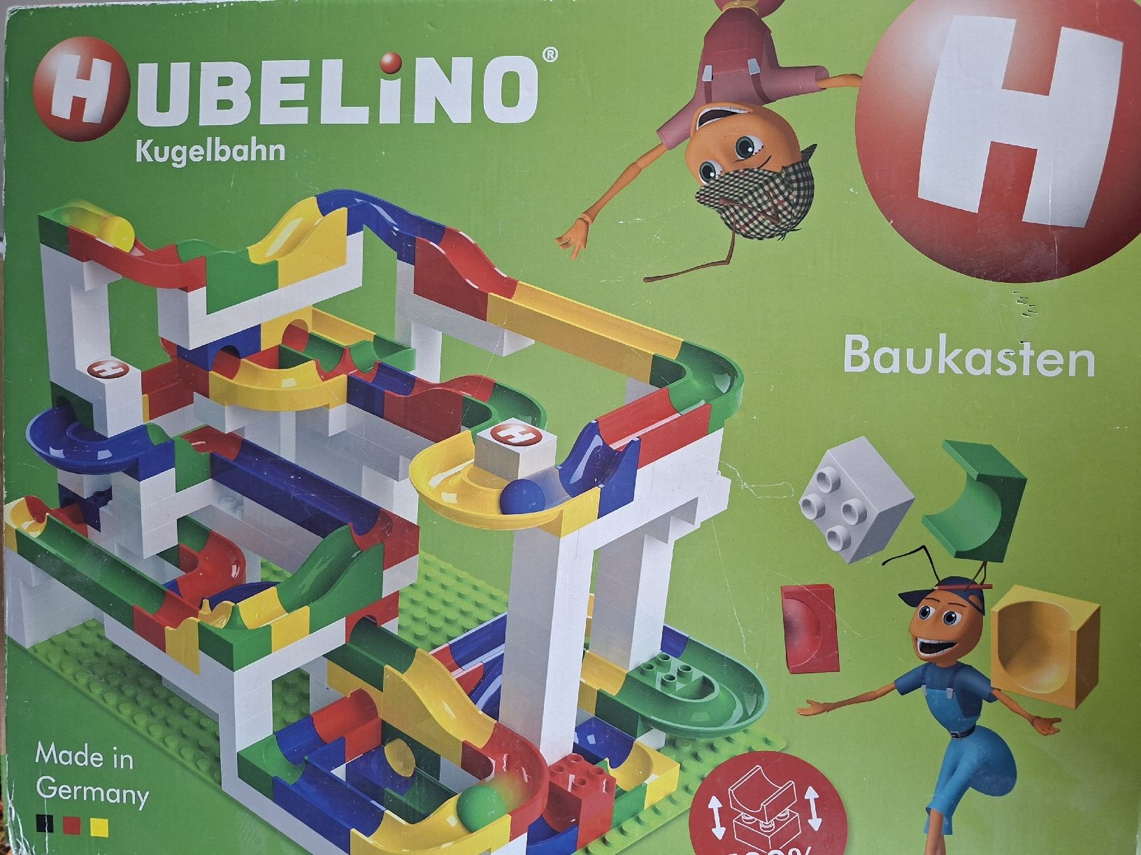 Hubelino Giocattoli: Hubelino Kugelbahn Baukasten – Nuovo (secondo la descrizione) da Hittnau venduto da schaernic
