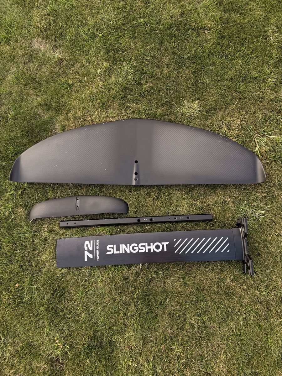 Slingshot Tavole da surf e di nuoto: Slingshot Hydrofoil hover glide f-wing v2 set – Usato da Frauenfeld venduto da Tendi.01 1