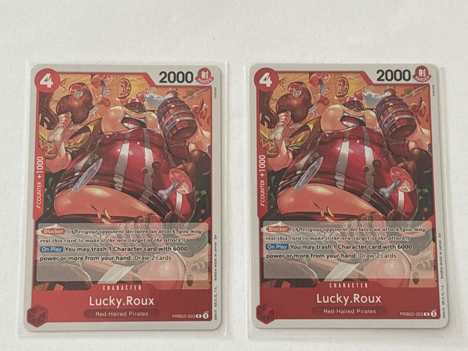 Bandai Carte collezionabili: One Piece TCG CARDS PRB02-003 ENG – Nuovo (secondo la descrizione) da Schaffhausen venduto da Brickorama0815