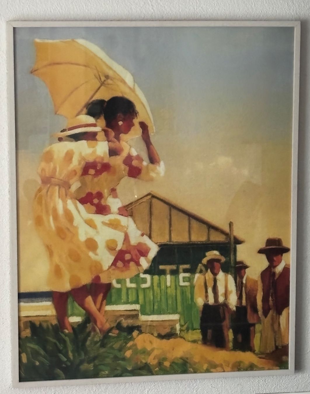 Poster & Bilder: Jack Vettriano, ART PRINT, passender Vintagerahmen – Gebraucht aus Rütihof von Yaro22 2
