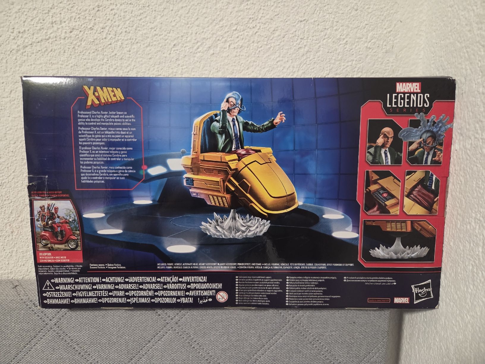 Hasbro Statuette: Marvel Legends X-Men Professor X with Hover Chair – Usato da Bonstetten venduto da Knoepfel2 1