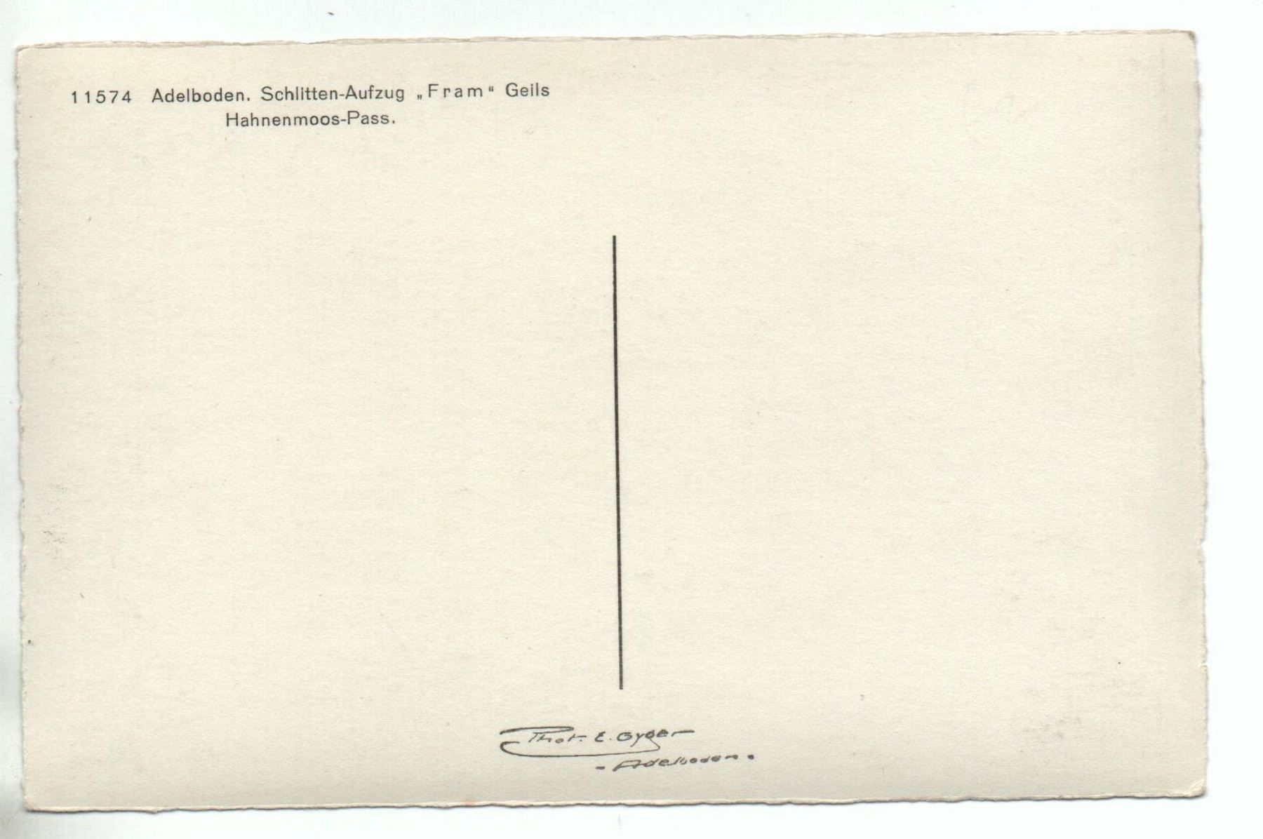Cartoline postali: ADELBODEN Ski Funi Schlitten-Aufzug – Nuovo (secondo la descrizione) da Jona venduto da philajona 1