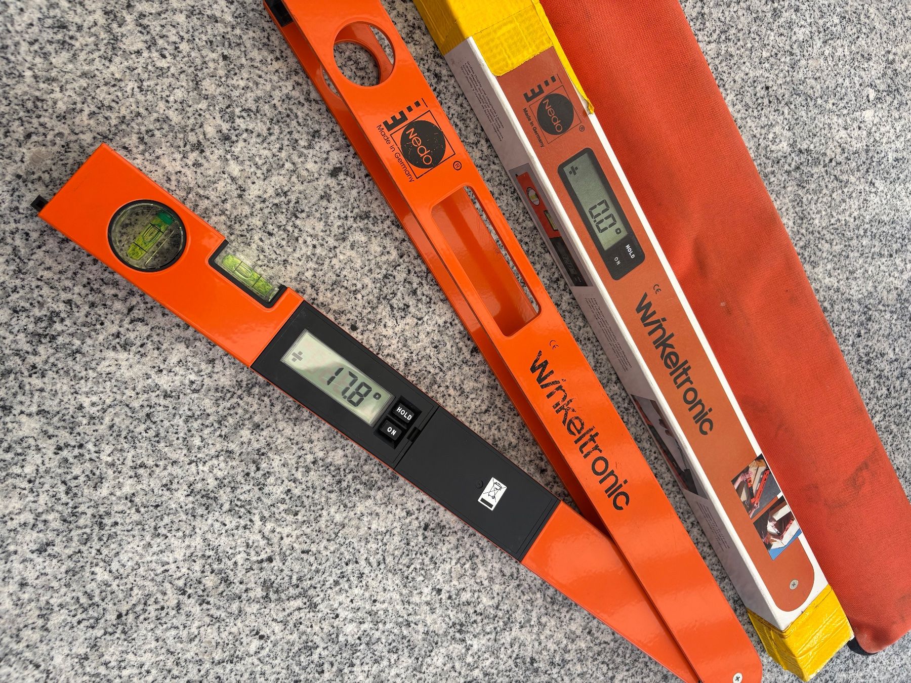 Nedo Messen: Nedo Winkeltronic und Messfix Längenmesser im Set – Gebraucht aus Wangs von Matchless47 1