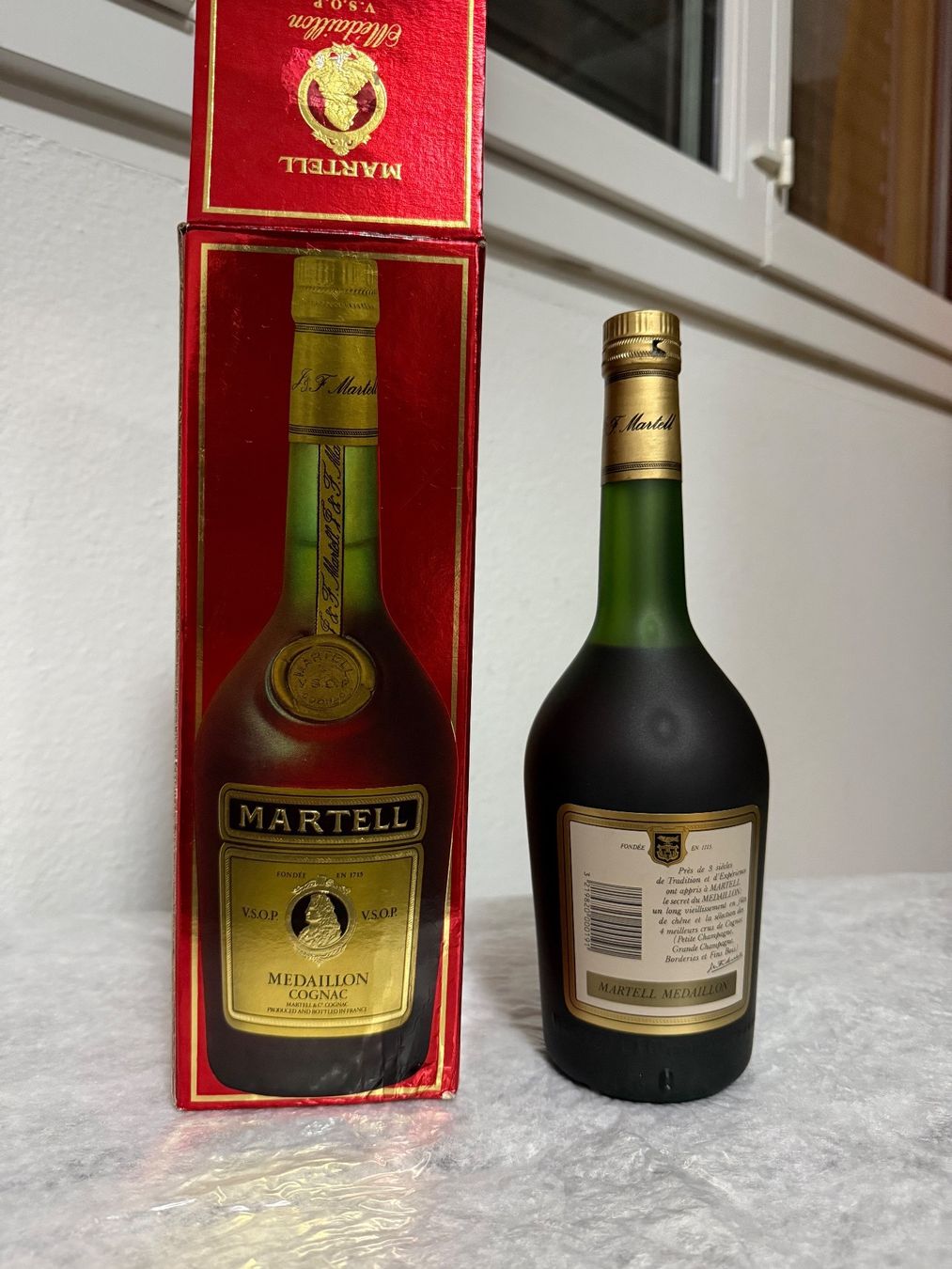 Martell Spirituosen: Martell Medaillon 70 cl 1975 - 1980 – Neu und originalverpackt aus Alpnach Dorf von Prof.Don.Camillo 1