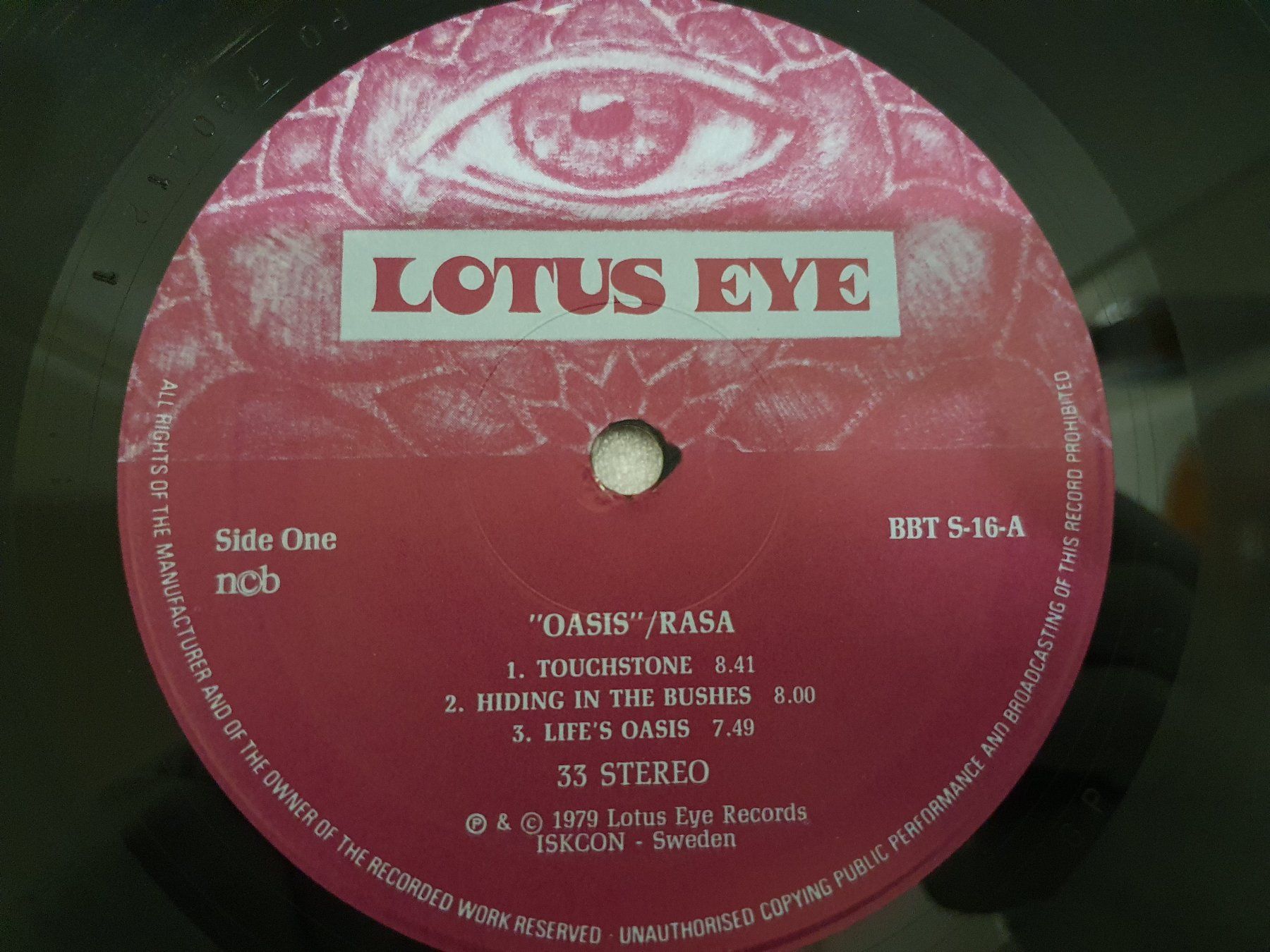 Dischi in vinile: Rasa – Oasis – Usato da Uster venduto da Vinyl-Leidenschaft 3