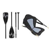 FIT OCEAN 2-in-1 iSUP and Kayak Paddle + Kayak Sitz Deluxe