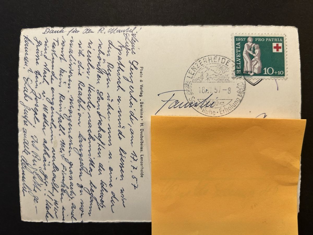 Cartoline postali: Lenzerheide – Usato da Fanas venduto da Alessio11 1