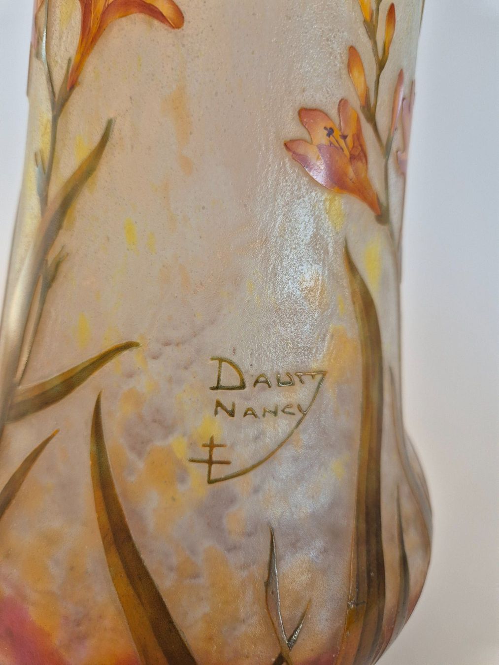 Daum Vasi & Recipienti: Grosse Jugendstilvase, Daum Nancy, um 1900 – Usato da Schlosswil venduto da donmarcos62 8