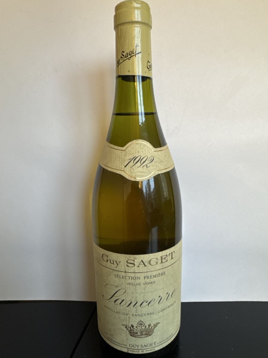 Vino: Vin Sancerre 1992 Guy Saget, millésime d'exception ! – Usato da Lausanne venduto da theodorbagwell