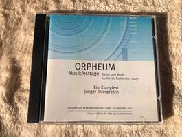 Orpheum Musikfesttage Zürich Basel CD 2002 Ciba limitiert