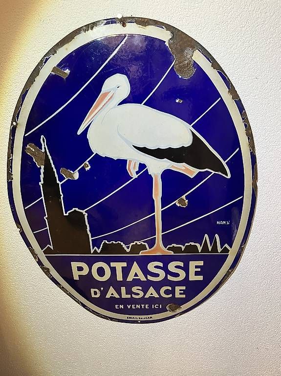 Ecriteaux: Emailschild POTASSE D'ALSACE – D'occasion à Stettlen par sellthat 1