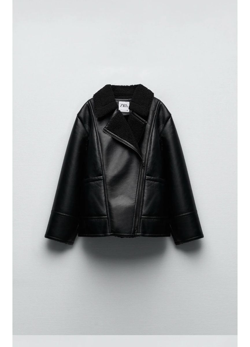 Zara Jacken: Zara Leather Jacket – Gebraucht aus Chur von san_qq2g