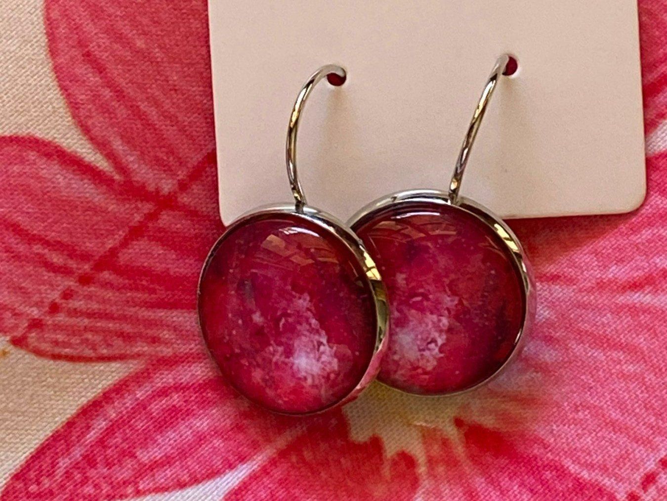 Orecchini pendenti & Orecchini a lobo: OHRHÄNGER PINK-DAMEN – Nuovo e nell'imballaggio originale da Meienried venduto da ManuelaBoutique